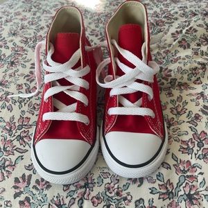 Red Toddler Converse